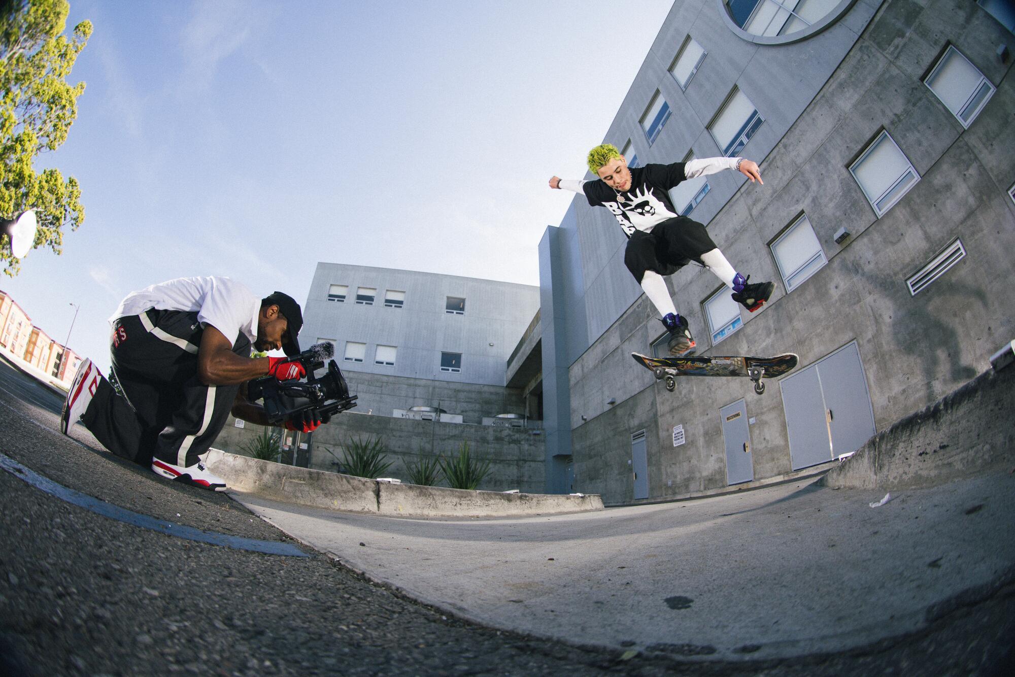 Skater and videographer story for Image magazine December 2024 issue.