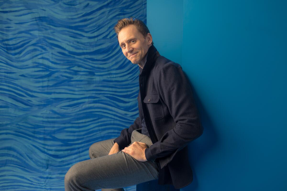 Tom Hiddleston, star of "The Life of Chuck," at the 2024 Toronto Film Festival.