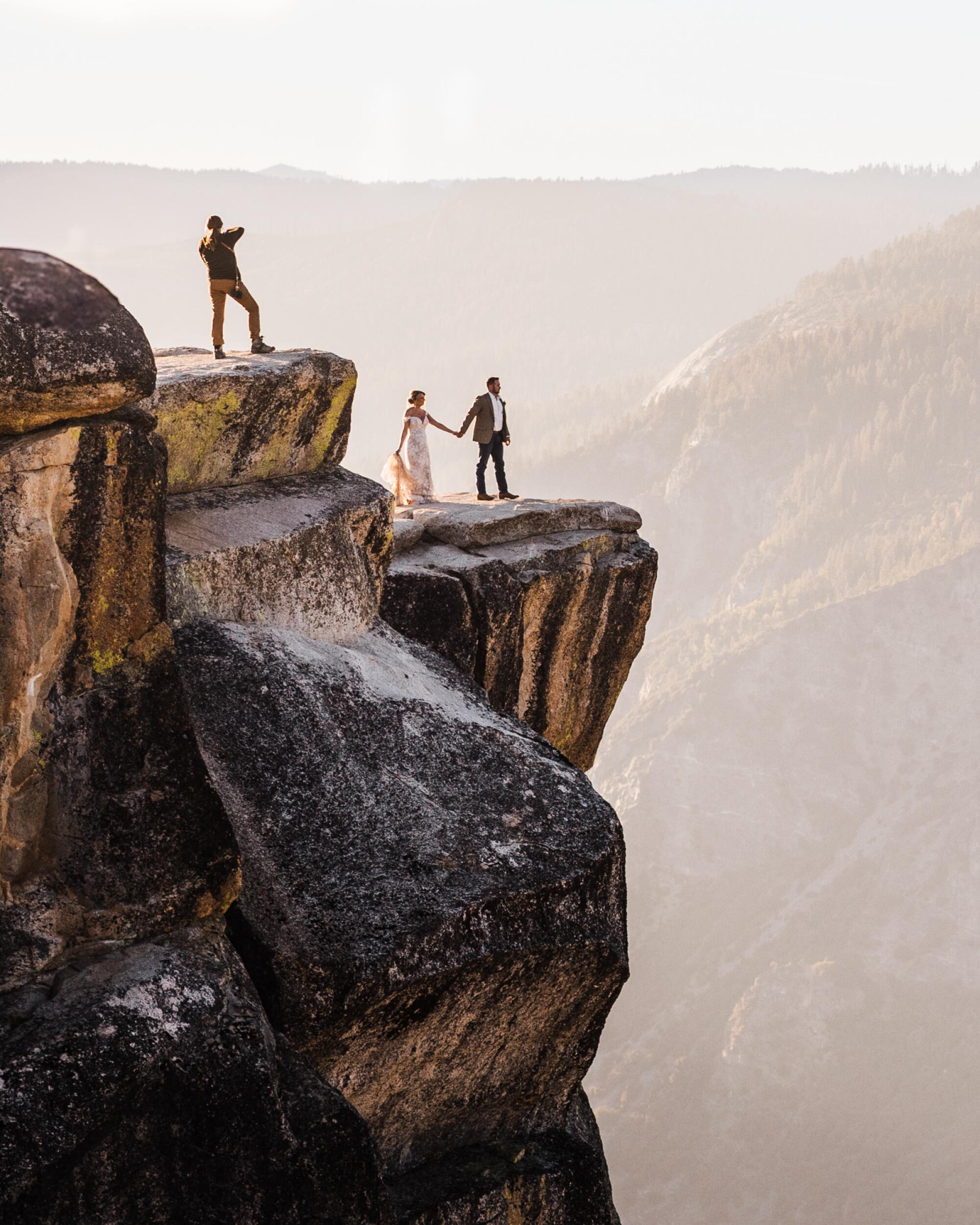 Aimée Flynn goes to great lengths — and heights — to get the shot.